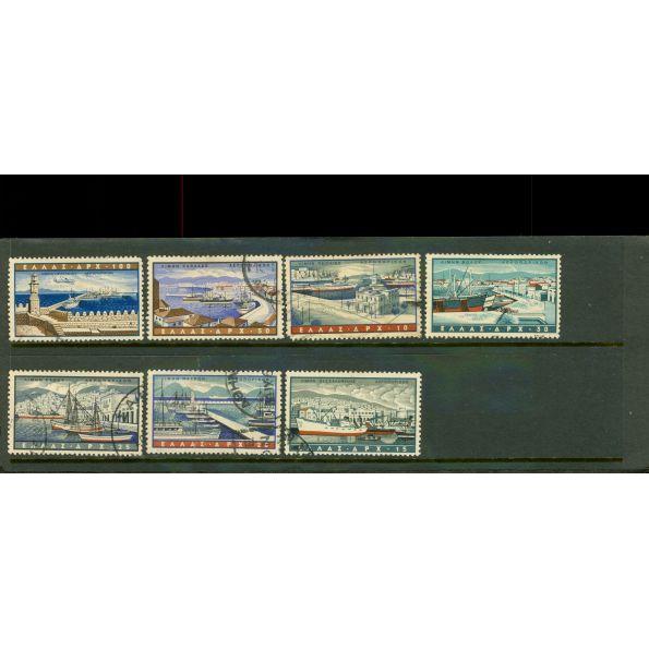 Greece Ships , 7 stamps Lot 2 - Greece Ships , 7 stamps Lot 2