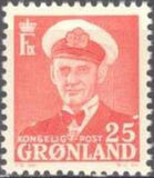 Greenland 1950 King Frederik IX-Stamps-Greenland-StampPhenom
