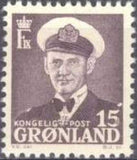 Greenland 1950 King Frederik IX-Stamps-Greenland-StampPhenom