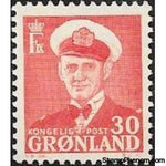 Greenland 1950 King Frederik IX-Stamps-Greenland-Mint-StampPhenom