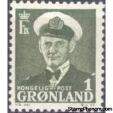 Greenland 1950 King Frederik IX-Stamps-Greenland-StampPhenom