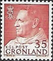 Greenland 1963-1964 King Frederik IXi-Stamps-Greenland-StampPhenom