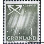 Greenland 1963 Northern Lights-Stamps-Greenland-StampPhenom