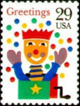 United States of America 1993 Greetings: Jack-in-the-Box