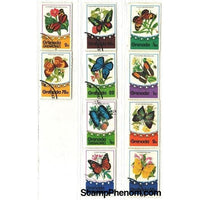 Grenada Butterflies-Stamps-Grenada-StampPhenom