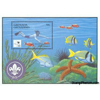 Grenada Scouting Lot 5 , 1 stamp