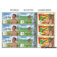 Grenada Scouting , 9 stamps