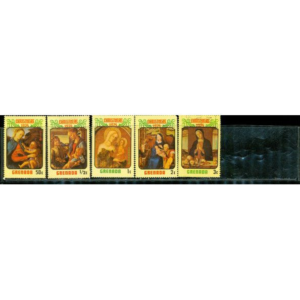 Grenada Christmas Lot 2 , 5 stamps