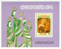 Grenada Christmas , 1 souvenir sheet