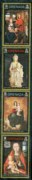 Grenada Christmas , 4 stamps