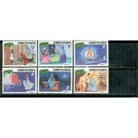 Grenada Disney Christmas , 6 stamps