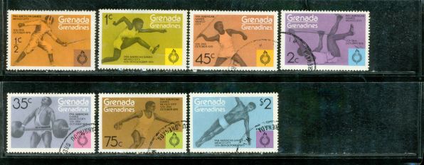 Grenada Olympics , 7 stamps