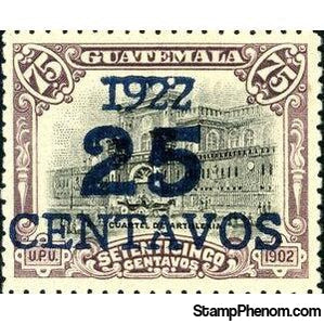 Guatemala 1922 Artillery barracks-Stamps-Guatemala-Mint-StampPhenom