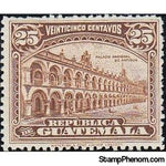 Guatemala 1922 National Palace at Antigua-Stamps-Guatemala-Mint-StampPhenom