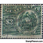 Guatemala 1926 National emblem re-engraved-Stamps-Guatemala-Mint-StampPhenom