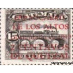 Guatemala 1930 Los Altos electric railway - 2c on 15p-Stamps-Guatemala-Mint-StampPhenom