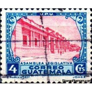 Guatemala 1935 Legislative building-Stamps-Guatemala-Mint-StampPhenom