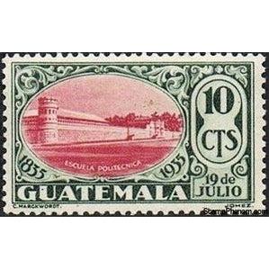Guatemala 1935 Polytechnic Institute-Stamps-Guatemala-Mint-StampPhenom