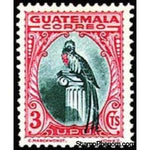 Guatemala 1935 Quetzal (Pharomachrus mocinno)-Stamps-Guatemala-Mint-StampPhenom