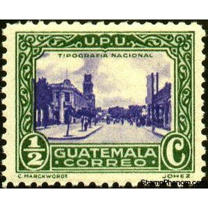 Guatemala 1936 Bureau of Printing-Stamps-Guatemala-Mint-StampPhenom