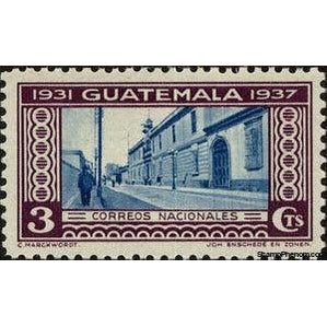 Guatemala 1937 National Post Office-Stamps-Guatemala-Mint-StampPhenom