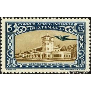 Guatemala 1939 Aurora Airport-Stamps-Guatemala-Mint-StampPhenom
