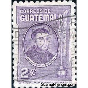 Guatemala 1945 Payo Enriquez de Rivera (1612-1685)-Stamps-Guatemala-Mint-StampPhenom
