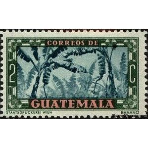 Guatemala 1950 Banana trees-Stamps-Guatemala-Mint-StampPhenom