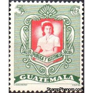 Guatemala 1950 Nurse-Stamps-Guatemala-Mint-StampPhenom
