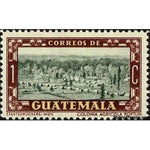 Guatemala 1950 Poptun Agricultural Colony-Stamps-Guatemala-Mint-StampPhenom