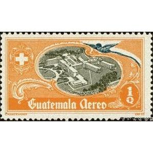 Guatemala 1950 Roosevelt hospital-Stamps-Guatemala-Mint-StampPhenom