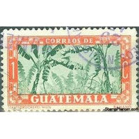 Guatemala 1953 Banano or Banana tree-Stamps-Guatemala-Mint-StampPhenom