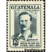 Guatemala 1955 Carlos Aguirre Matheu-Stamps-Guatemala-Mint-StampPhenom