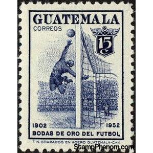 Guatemala 1955 Goalkeeper-Stamps-Guatemala-Mint-StampPhenom