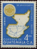 Guatemala 1956 50 Years Rotary International-Stamps-Guatemala-Mint-StampPhenom