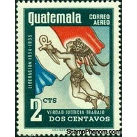 Guatemala 1956 Aborigine and Shortswort-Stamps-Guatemala-Mint-StampPhenom