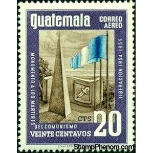 Guatemala 1956 Monument of Communism-Stamps-Guatemala-Mint-StampPhenom