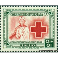 Guatemala 1956 Nurse and Red Cross-Stamps-Guatemala-Mint-StampPhenom