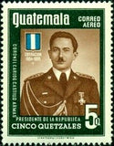 Guatemala 1956 President Carlos Castillo Armas-Stamps-Guatemala-Mint-StampPhenom