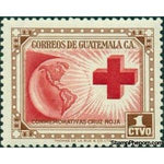 Guatemala 1956 West-Earthball and Red Cross-Stamps-Guatemala-Mint-StampPhenom