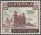 Guatemala 1957 Cathedral-Stamps-Guatemala-Mint-StampPhenom