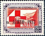 Guatemala 1957 Overprinted Aereo 1957-Stamps-Guatemala-Mint-StampPhenom