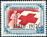 Guatemala 1957 Overprinted Aereo 1957-Stamps-Guatemala-Mint-StampPhenom