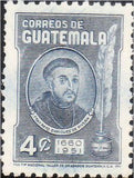 Guatemala 1959 Payo Enriquez de Rivera (1612-1685)-Stamps-Guatemala-Mint-StampPhenom