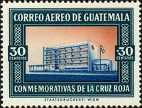 Guatemala 1960 Centenary of Red Cross - surtax-Stamps-Guatemala-Mint-StampPhenom