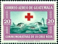 Guatemala 1960 Centenary of Red Cross - surtax-Stamps-Guatemala-Mint-StampPhenom