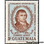 Guatemala 1962 Dr. Narcisco Esparragoza y Gallardor-Stamps-Guatemala-Mint-StampPhenom