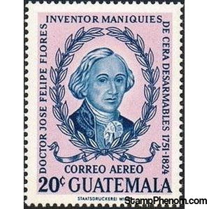 Guatemala 1962 José Felipe Flores (1751-1824)-Stamps-Guatemala-Mint-StampPhenom