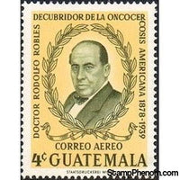 Guatemala 1962 Rodolfo Robles-Stamps-Guatemala-Mint-StampPhenom