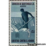 Guatemala 1963 Mowing peasant-Stamps-Guatemala-Mint-StampPhenom